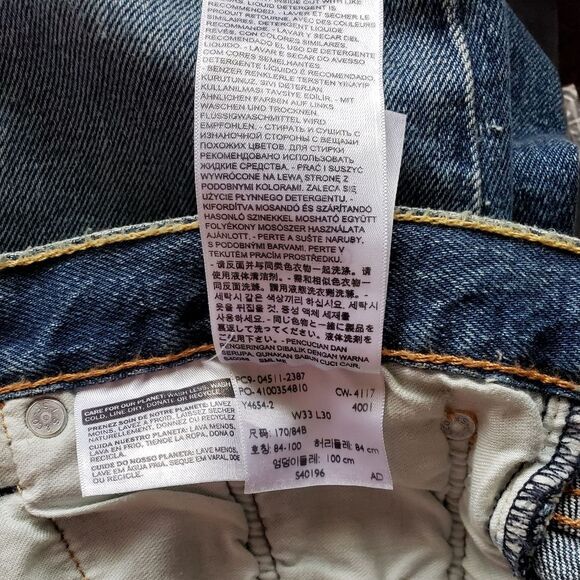 Levi's 511 Men's Distressed Jeans 33 x 30 - Picture 11 of 11